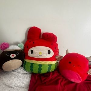 3 squishmallows